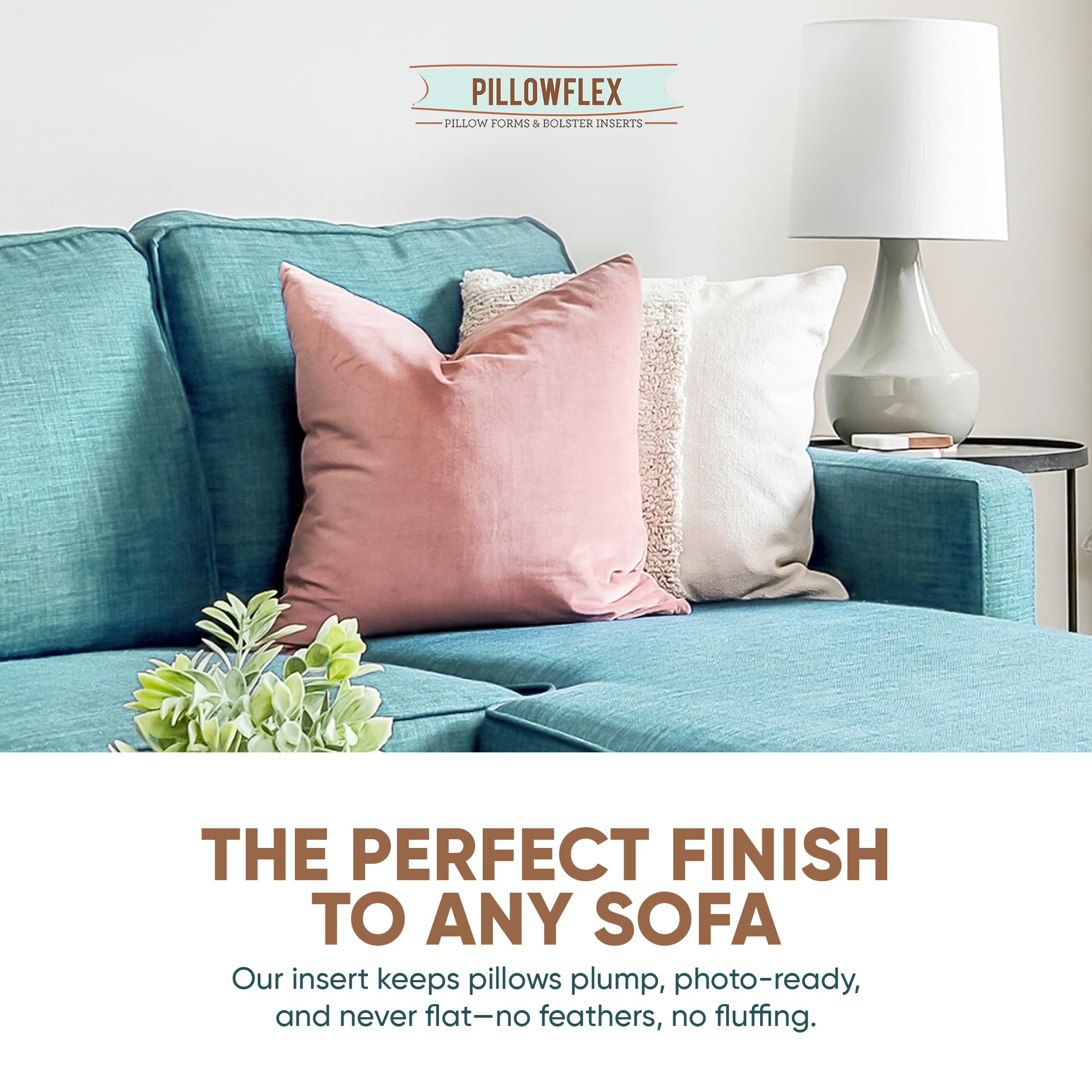 Amazon｜Pillowflex 取り替え用ピローインサート 合成ダウン
